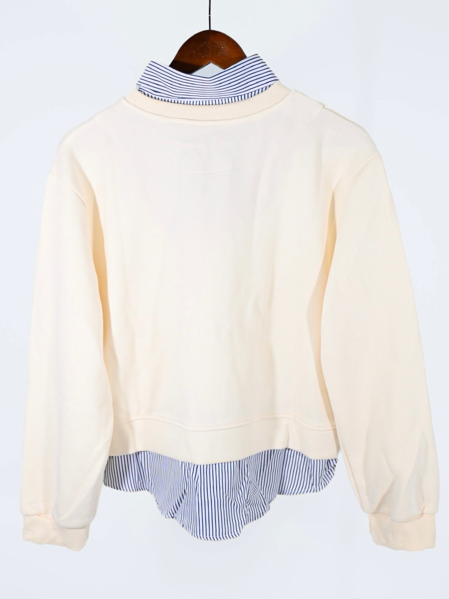 Women's Sweater in Cream (Comes in One Piece) - Simply